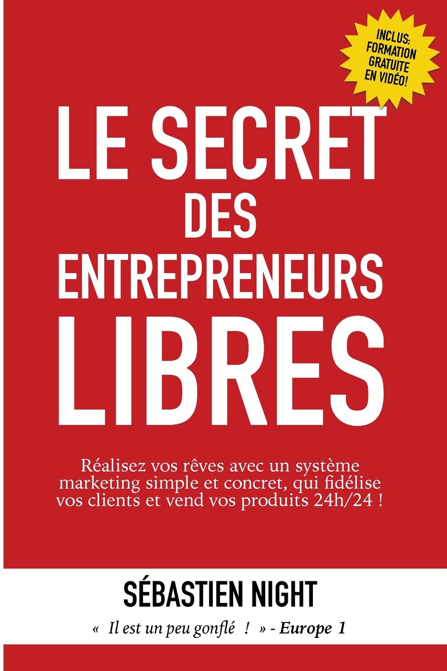 Le Secret des Entrepreneurs Libres — couverture